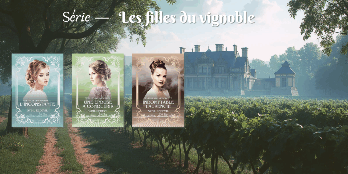 série littéraire - romance historique - les filles du vignoble